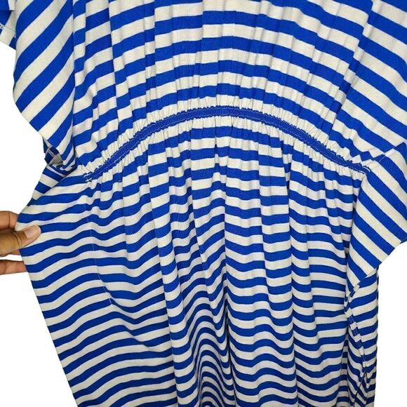 Old Navy Nautical Striped Bikini Cover Up Tunic - Picture 6 of 7